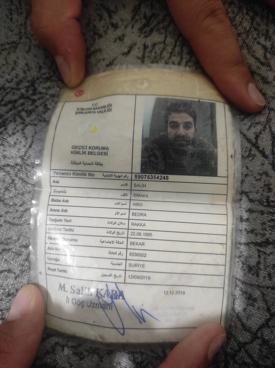 Bayrampaşa Sanayi Sitesi’nde bıçaklanarak hayatını kaybeden Salih’in cenazesi Alibeyköy Gassilhanesi’nde bulunuyor. Cenazesi memleketi  Raqqa’ya  götürülüp defin edilecek.