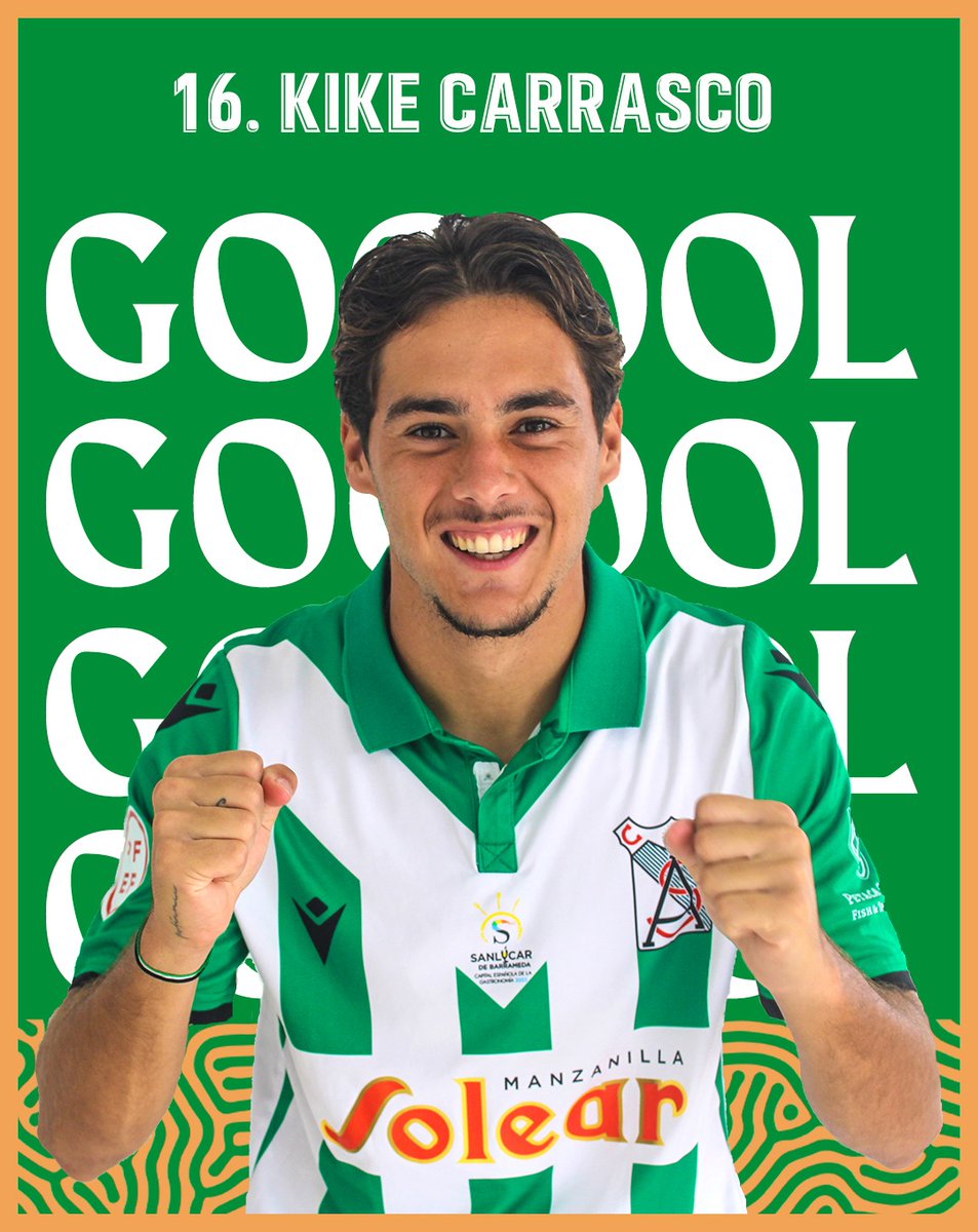 atcosanluqueno's tweet photo. 🕒 25' |1-0| ¡¡¡GOLAAAAAAAAAAAAAAAAAZOOOOOOOOOOO DE KIKEEEEEEE CARRASCOOOOOOOOOOO!!!

#SanluqueñoValladolidPromesas #ConfiaEnMi https://t.co/HAgv6ndJkG
