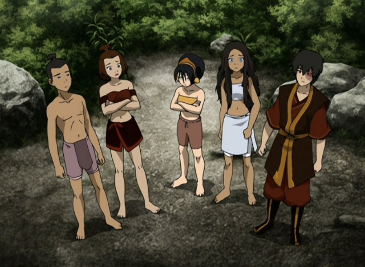 Z+K on Twitter "Toph with her parents (ZK) and her cool uncle and aunt