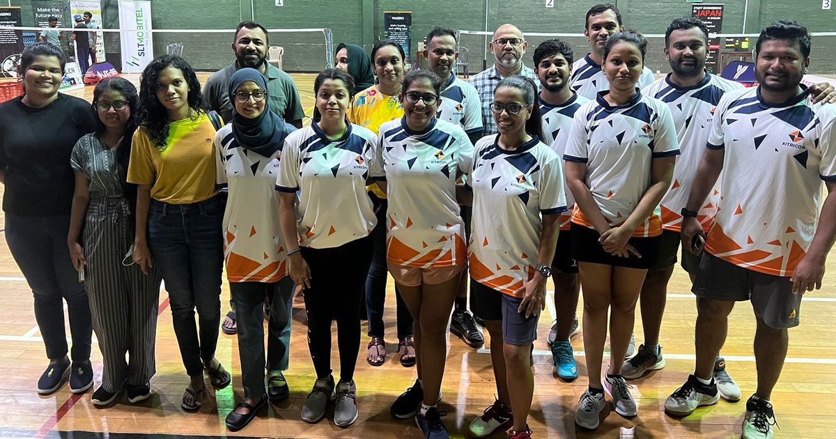 xitricon's tweet photo. Team Xitricon gearing up for the International Shuttlers Fest 2023 with much spirit and enthusiasm. Good luck to our team! 
#Xitricon #teamspirit #workhardplayharder #championships #ShuttlersFest2023 #TeamXitricon #GameOn  #Sportsmanship #Dedication #Passion #BringItOn https://t.co/rhImktvcDW