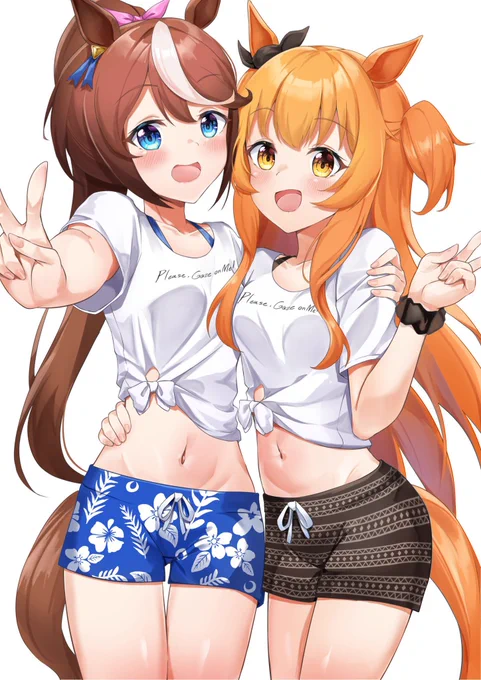 テイマヤ!!!!! #ウマ娘 #トウカイテイオー #マヤノトップガン