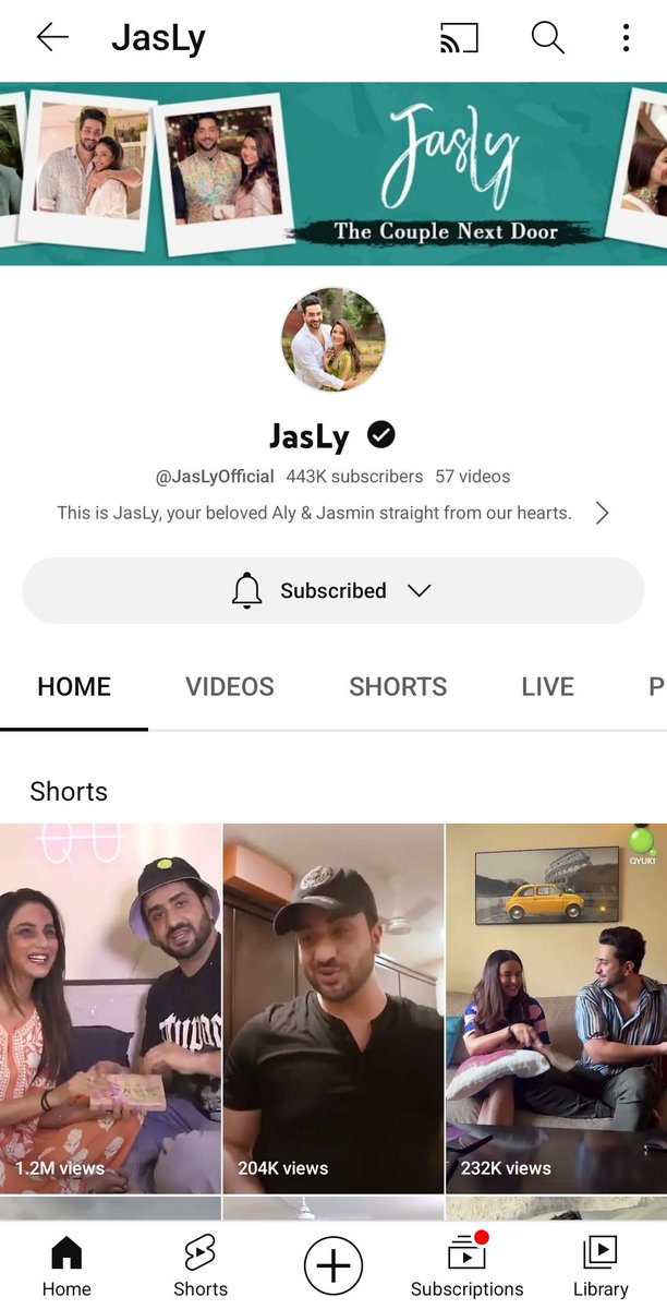 itsnotvinee's tweet photo. My favourite person and favorite channel where we get to see unfiltered Aly and his cute equation with his girl😍❤️😍❤️ @AlyGoni 

#AlyGoni #FamAly

1 YR OF JASLY YT CHANNEL
#JasLy #jaslyyoutubechannel https://t.co/teOYiGDypC
