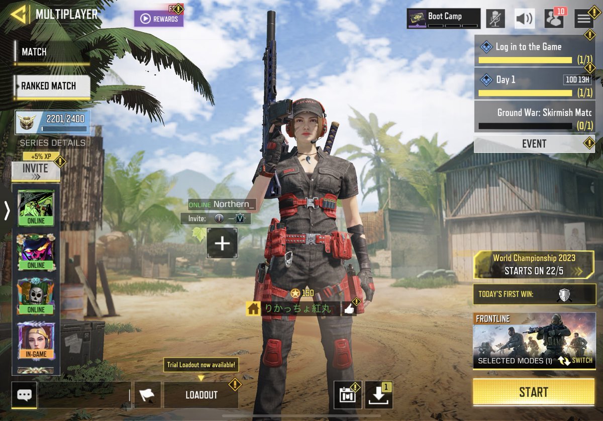 rikacho_codm's tweet image. 超久しぶりにインストしてみたiPadで