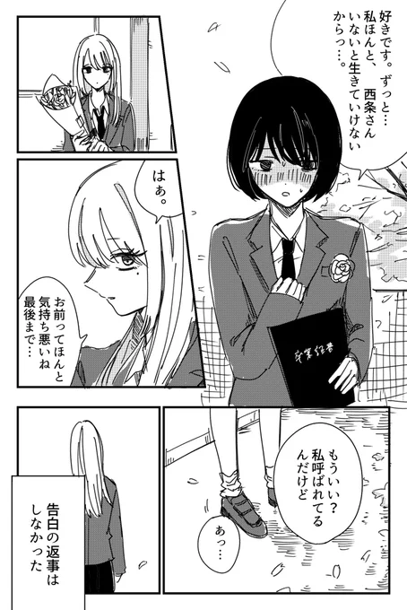 歪な関係の2人(1/2)  #創作百合