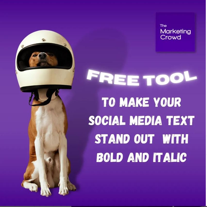Would you like to have some of the text in your social media posts in bold or italic?

There is a great tool called Yaytext and in this short blog post I explain how it works 
themarketingcrowd.ie/free-tool-that…