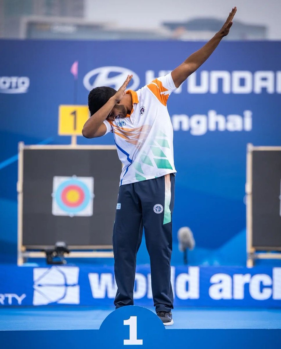 Congratulations to #PrathameshJawkar for winning the World Archery Championship.
Well done 💯💐🇮🇳🇮🇳🇮🇳