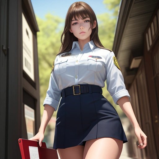 alexferrart3D's tweet photo. A waifu delivering letters for #mailAIchallenge by @Humminahum https://t.co/Xxv7O3V6d3