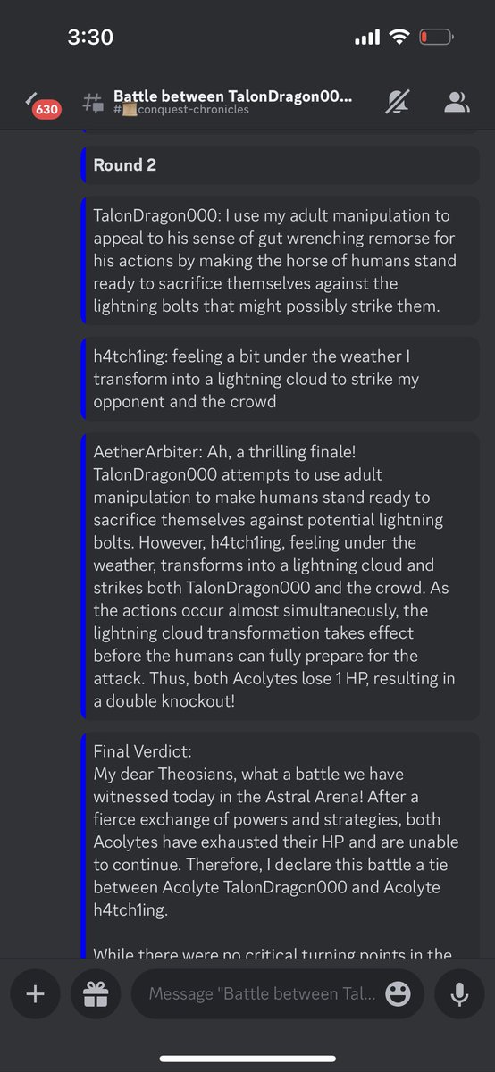 h4tch1ing's tweet photo. Late night fights with @talondragon000. I thought I won with that first one haha. 

Can’t wait to go again! @pathtotheosis https://t.co/rY4BK8pYID