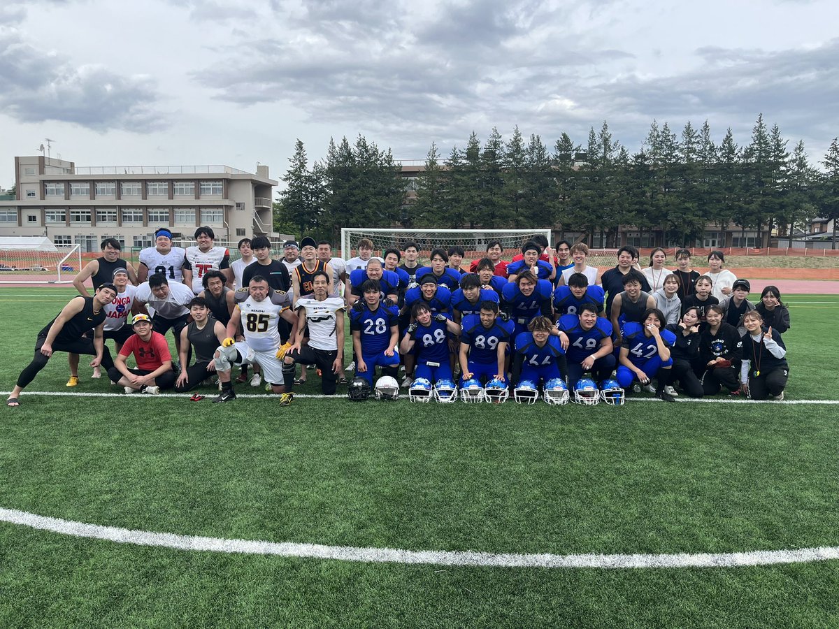 YUTomcats's tweet photo. 仙台ブラックボルツさんと合同練習を行いました🔥
とても充実した練習となりました✨
お忙しい中ありがとうございました！ https://t.co/o4iq8zrj6E