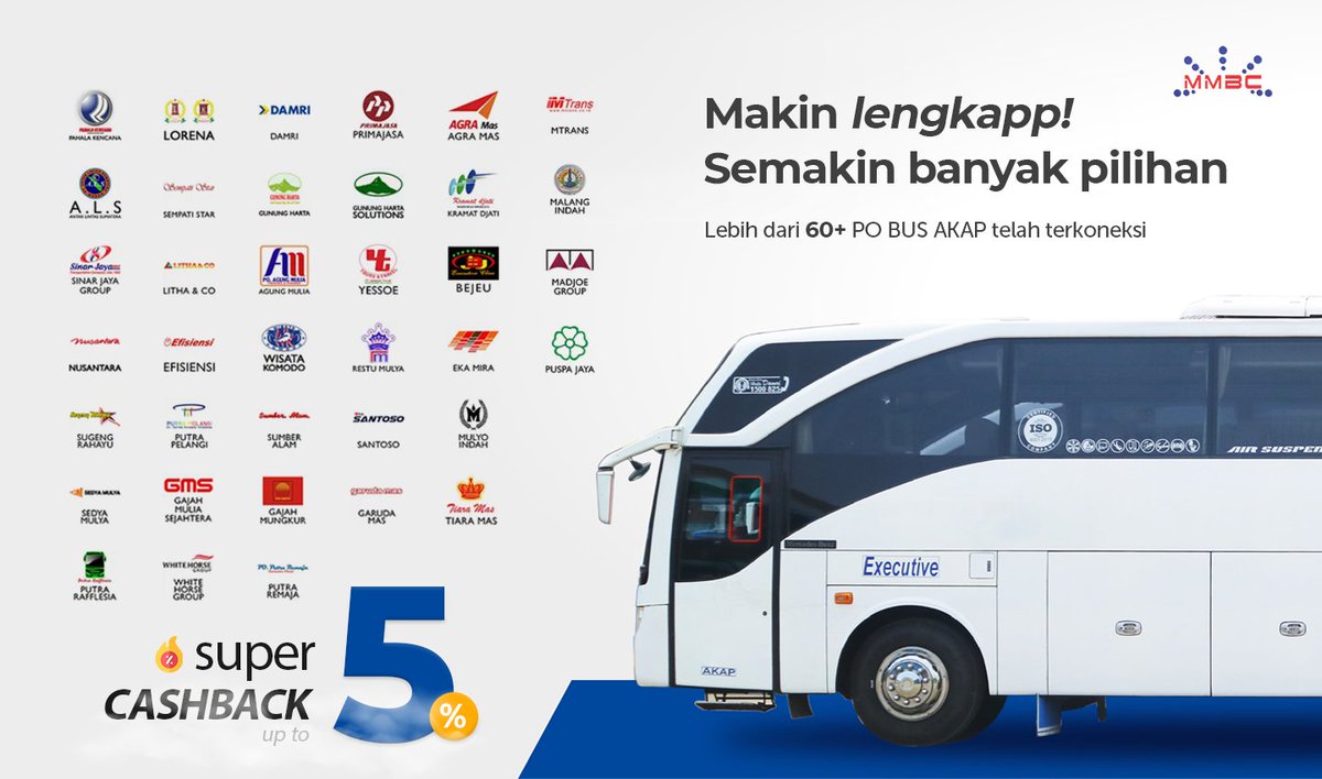 dirgaaantara_'s tweet photo. Yeay! kini pemesanan Tiket Bus AKAP semakin lengkapp
Lebih dari 60+ PO BUS telah terkoneksi ke sistem MMBC

Pesan tiket Bus AKAP di MMBC https://t.co/AovEXdmlsz atau Download Aplikasi MMBC di PlayStore https://t.co/bijL1viXLy https://t.co/NjDbneeSkk