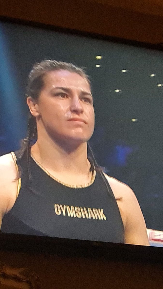 @KatieTaylor you did us proud last night 🥊 Although it wasn’t your night, the performance was brilliant and we are looking forward to the rematch and what else is next to come 💪 #KatieTaylor #irishboxing