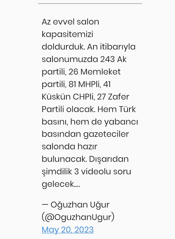 Hani Akp li gençler katılmıyacaktı😀hayatınız yalan. Bence reisinizide getirseniz keşke cümbüş yaşasak😀