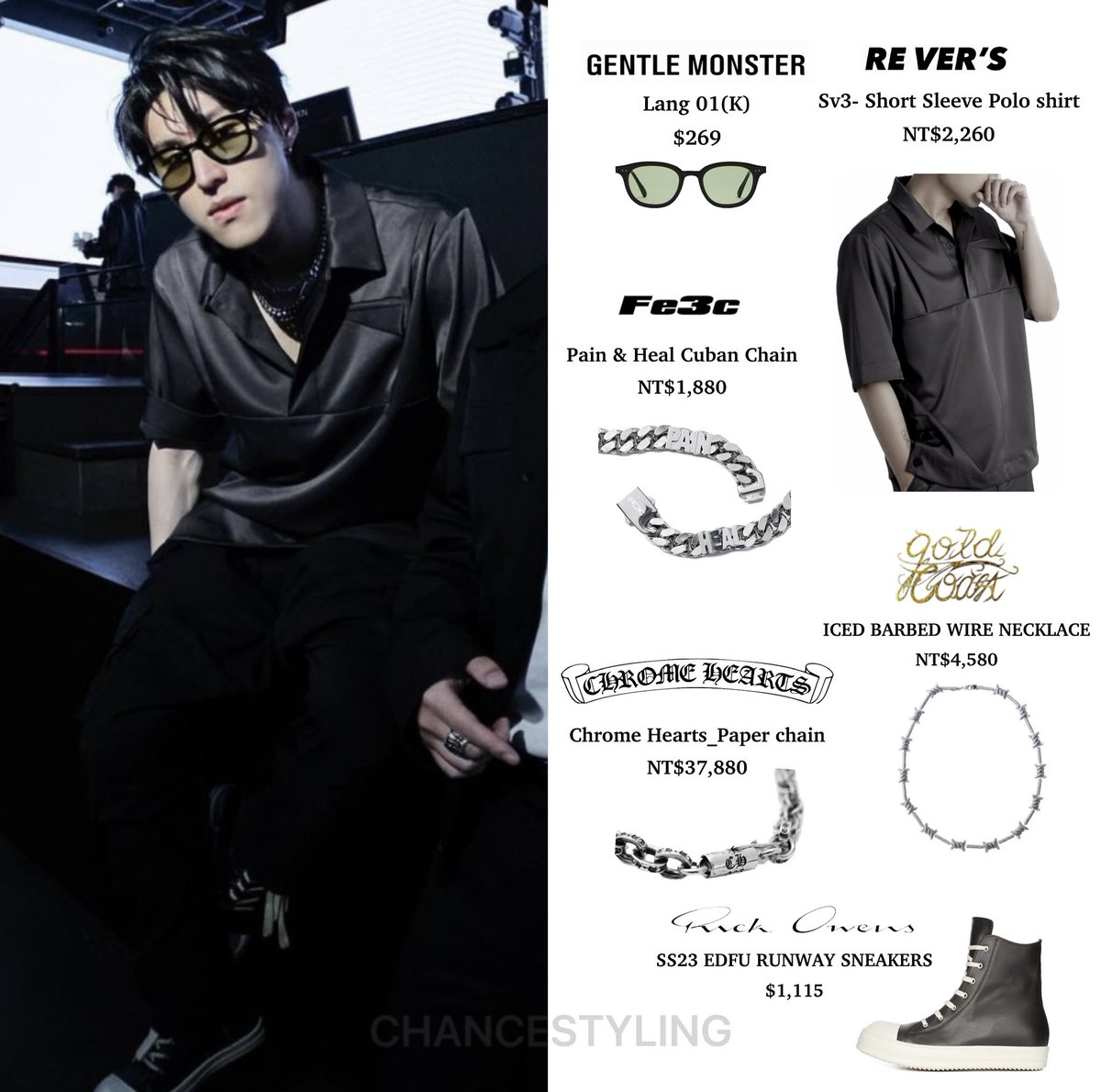onlychanceeeee's tweet photo. 230321 Chance Instagram Update 

-
@_GentleMonster_ 
@RICKOWENSONLINE 
@chromeheartsusa 

#CHANCE #英成晞 #成晞 #��성희 #CHANCEFASHION #CHANCESTYLES #FASHION #ONLYCHANCE #RDM #RDMOFFICIAL #RDMCHANCE https://t.co/7WbBddDiY7