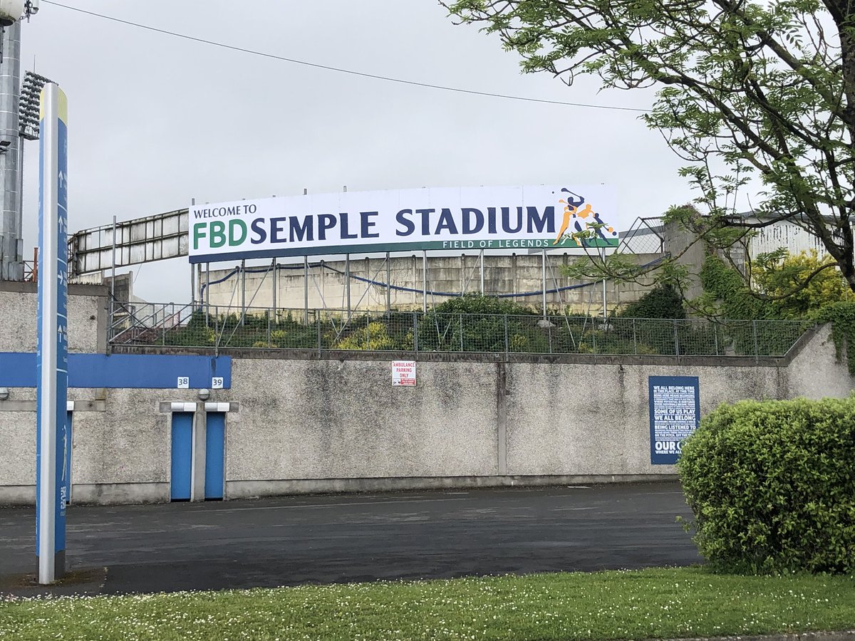 pfoley194's tweet photo. In situ for #LimvTipp such a privilege to support John Kiely and the Limerick team
Best wishes to both teams and the refereeing team
An occasion to savour🇳🇬🇳🇬 https://t.co/diajwZhju9
