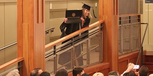 FraminghamU's tweet photo. Today's the day #FramState23 undergrads! As the countdown begins toward our final Commencement Ceremony of the weekend, here are some highlights from yesterday's Graduate Commencement Ceremony. #rampride #fRAMily https://t.co/eXbLoynokn