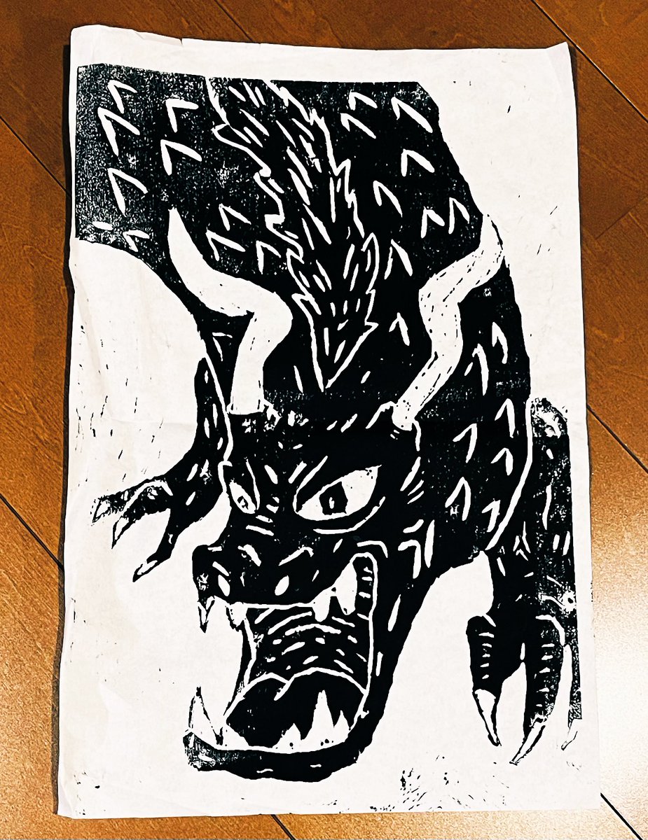 小学生の時に描いた版画

#1日1絵 https://t.co/LAqxNPIJB5