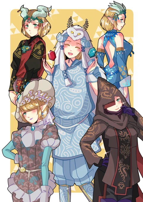 I love this game's fashion #TOTK #TearsOfTheKingdom #ゼルダの伝説