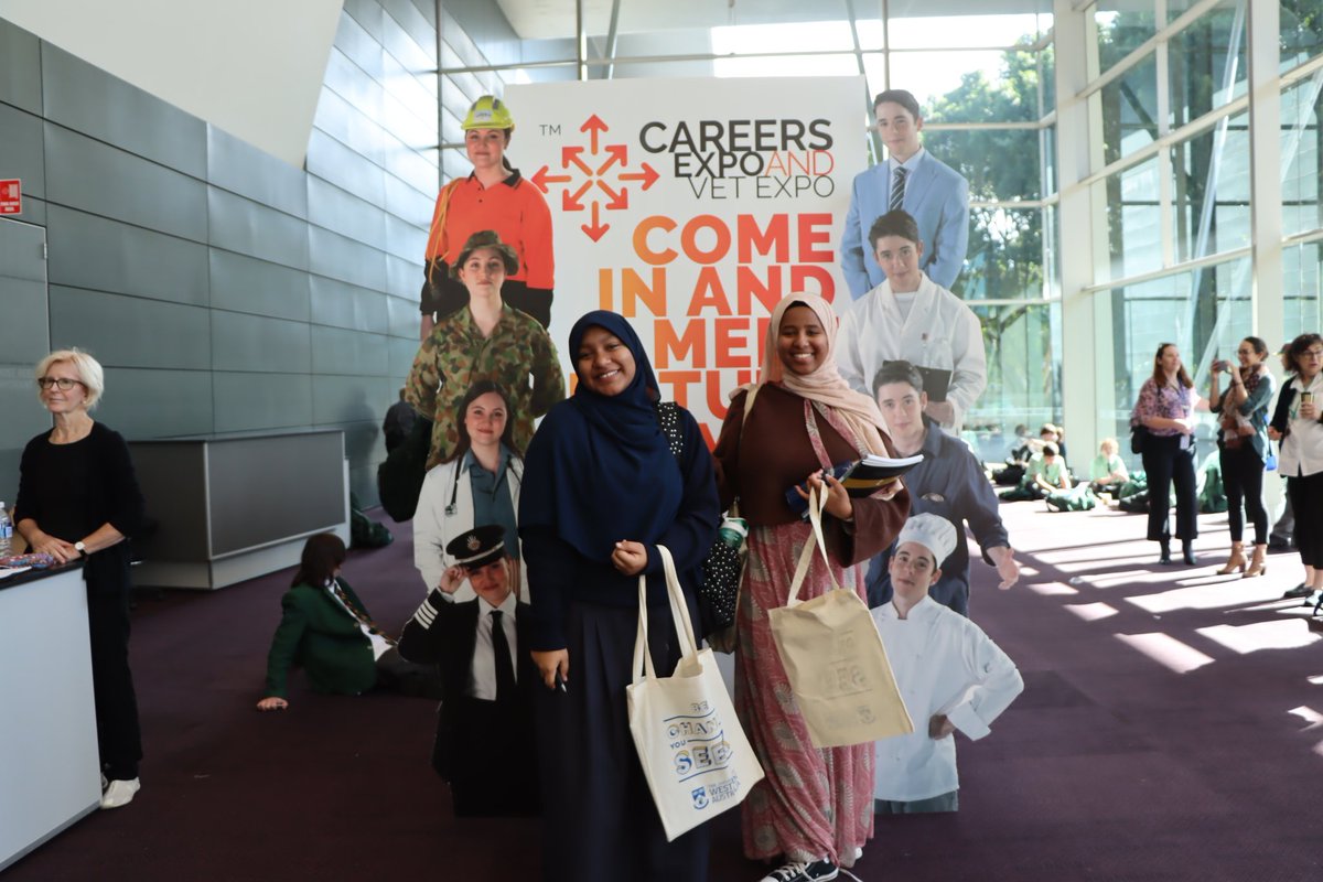 Fountain_Perth's tweet photo. Our Year 10, 11 and 12 students spent a day at the Career and Employment Expo which brought together all of the local universities – and several from the eastern states – plus a huge range of vocational and professional training organisations, industry associations and employers. https://t.co/MKJeAkbSuG