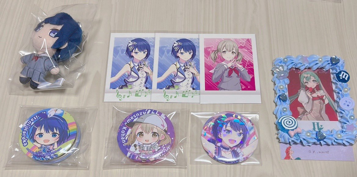 k__mimi08's tweet photo. @45BfzDW2iwaU56Z 初めまして、こんばんは。検索よりお声掛け失礼致します。

当方画像の遥,こはねを所持しているのですが、お借りした画像の💖印の物 との交換可能な物は御座いますでしょうか?また、愛莉のぱしゃこれ☆1,ダショミクのぱしゃこれも求めております。

ご検討よろしくお願い致します。🍀⛄️ https://t.co/Eus8r30bB3