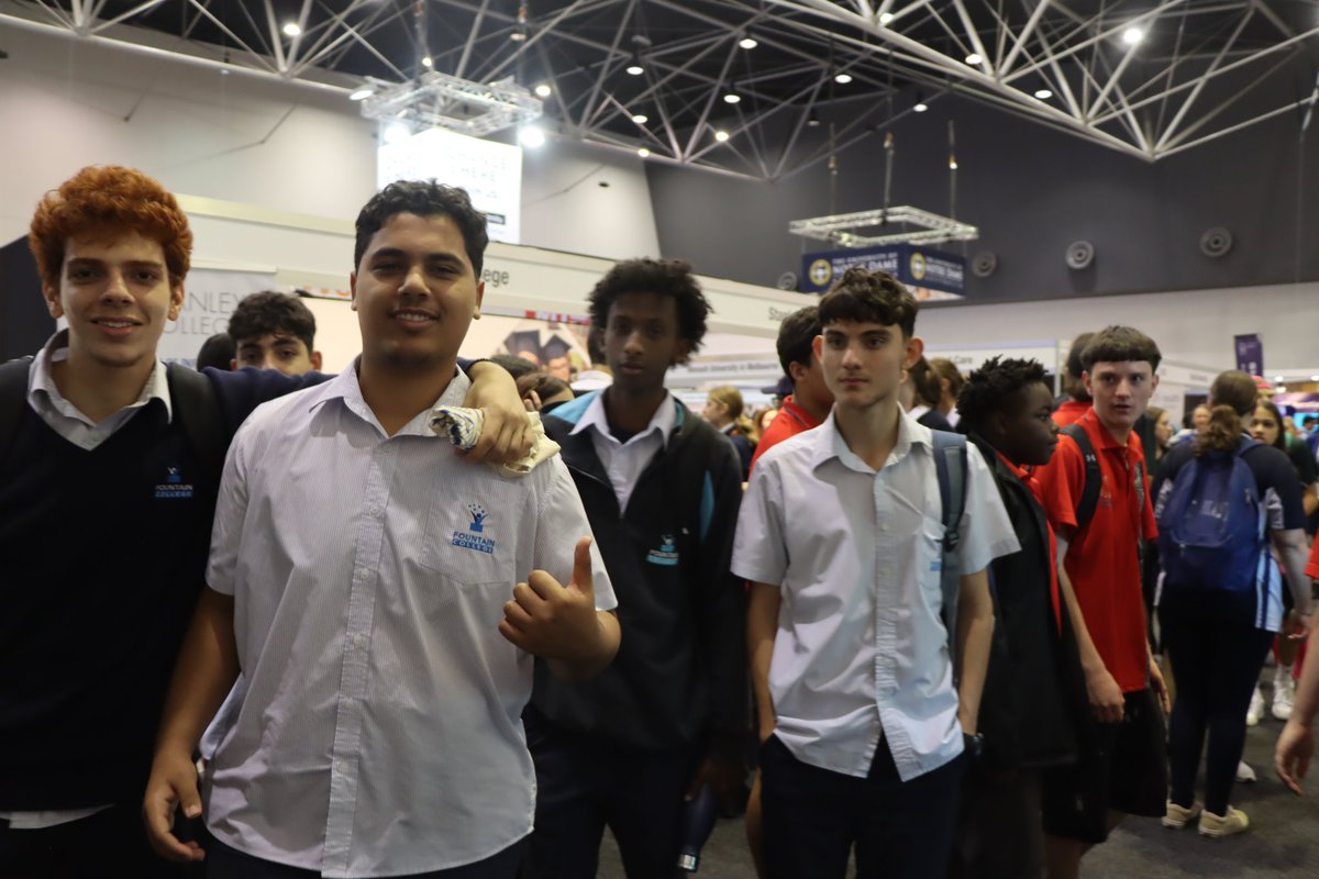 Our Year 10, 11 and 12 students spent a day at the Career and Employment Expo which brought together all of the local universities – and several from the eastern states – plus a huge range of vocational and professional training organisations, industry associations and employers.