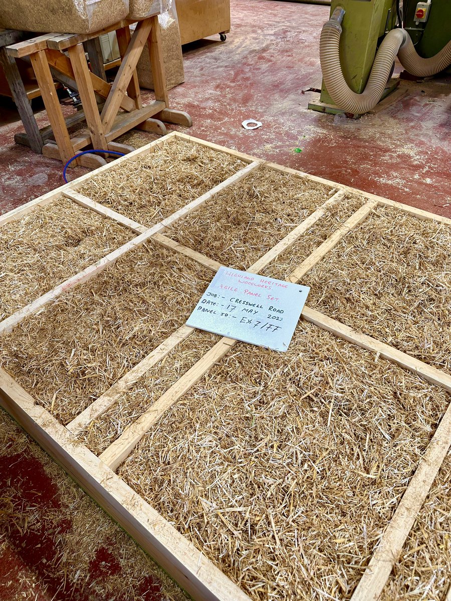 For timber fans!
Agile continues to decarbonise our preFAB build systems!
These are 40cm section Scot’s Pine, to replace Glulam.
Glue is only 1-2% of a Glulam, but accounts for up to 40% of factory gate emissions.
Slow drying manages shrinkage.

We still love Glulam!
🌱🌾🌳🏡🌍💚