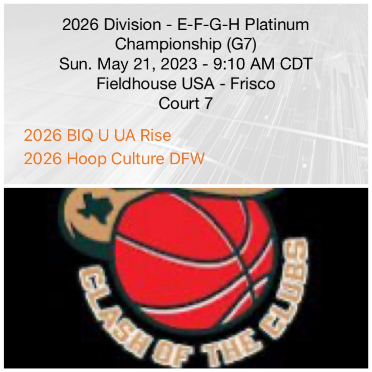 JnyeWeaver's tweet photo. Come check out todays game as we play for platinum. 
Game information down below, 
@HoopCultureDFW 
@LadyTigers_MHS 
@PBRhoops https://t.co/HhpsEsu64Y