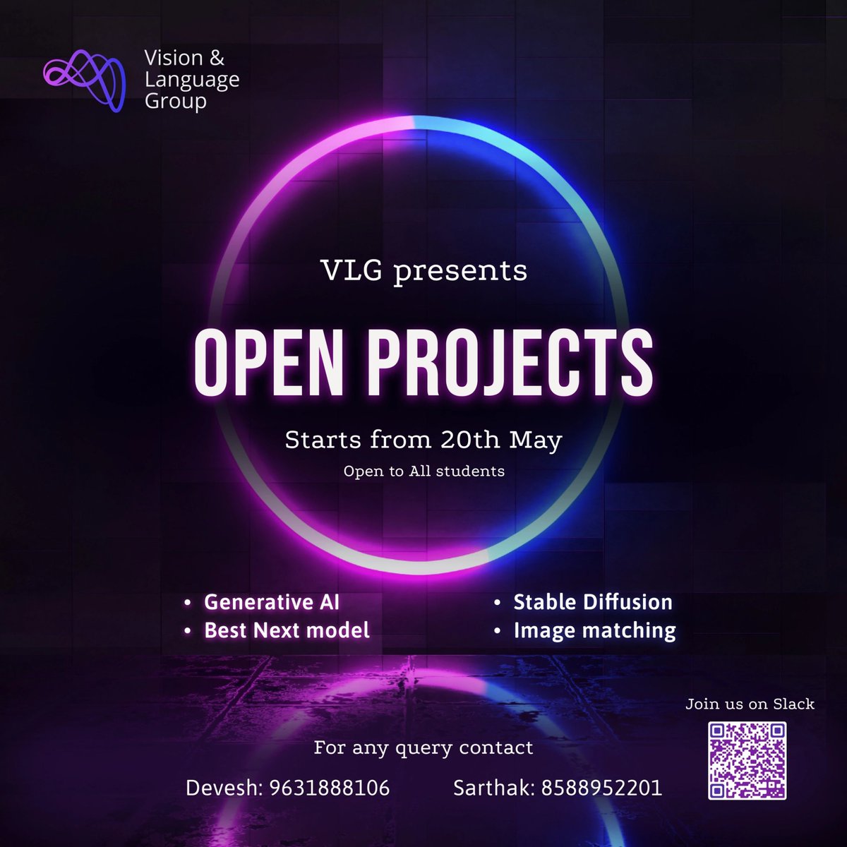 We are releasing Open Projects in various AI domains.
Submission Deadline: 22 June
For the link to the google form and for more information regarding each project, visit our website or check the link in instagram bio.
instagram.com/p/CseSBkOPhM3/…