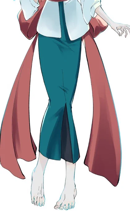 マジでほぼ拘束具なスカート