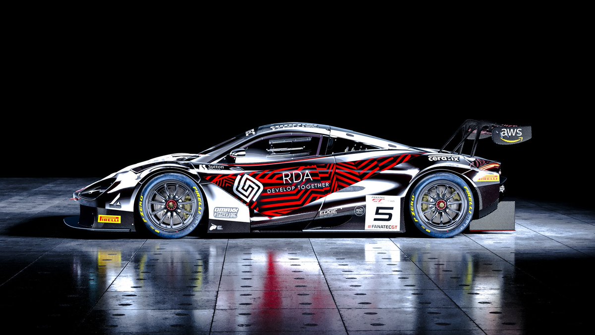 OptimumMSport's tweet photo. Presenting Optimum Motorsport’s McLaren 60th anniversary inspired @24HoursofSpa livery, an ode to the team’s rich history of racing - of course adding a ‘Red Zebra’ touch too. 

#5’s design celebrates the livery of the car which won McLaren’s most recent title. [1/2] @GTWorldChEu https://t.co/eAyNaAmbdq