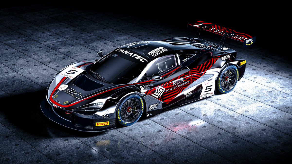 OptimumMSport's tweet photo. Presenting Optimum Motorsport’s McLaren 60th anniversary inspired @24HoursofSpa livery, an ode to the team’s rich history of racing - of course adding a ‘Red Zebra’ touch too. 

#5’s design celebrates the livery of the car which won McLaren’s most recent title. [1/2] @GTWorldChEu https://t.co/eAyNaAmbdq