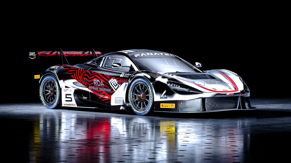 OptimumMSport's tweet photo. Presenting Optimum Motorsport’s McLaren 60th anniversary inspired @24HoursofSpa livery, an ode to the team’s rich history of racing - of course adding a ‘Red Zebra’ touch too. 

#5’s design celebrates the livery of the car which won McLaren’s most recent title. [1/2] @GTWorldChEu https://t.co/eAyNaAmbdq
