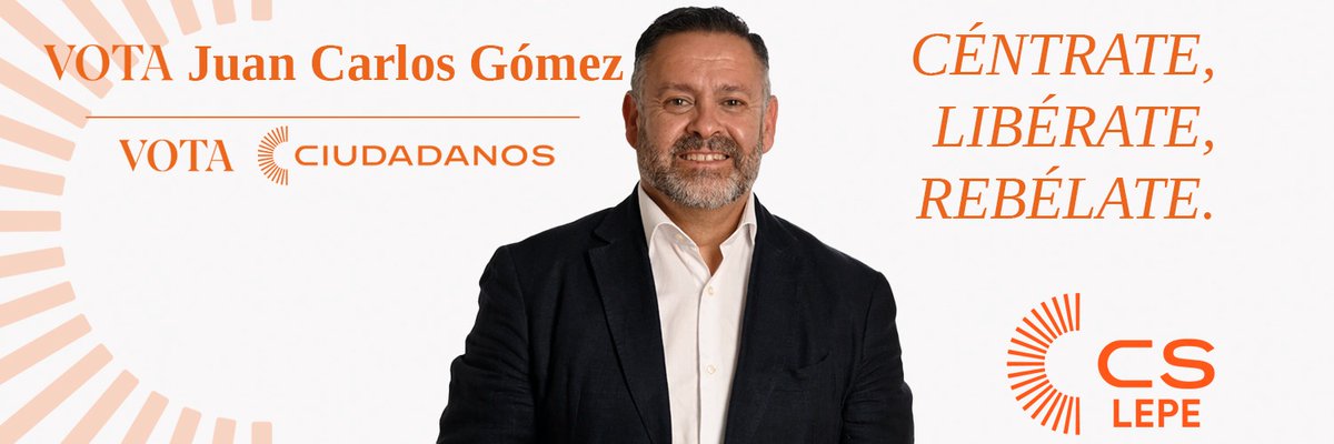Cs_Lepe's tweet photo. Recuerda, el voto es tuyo; de nadie más. Vota en libertad. 🍊💪

#Céntrate
#Libérate
#Rebélate https://t.co/JqZ3dR5aFM