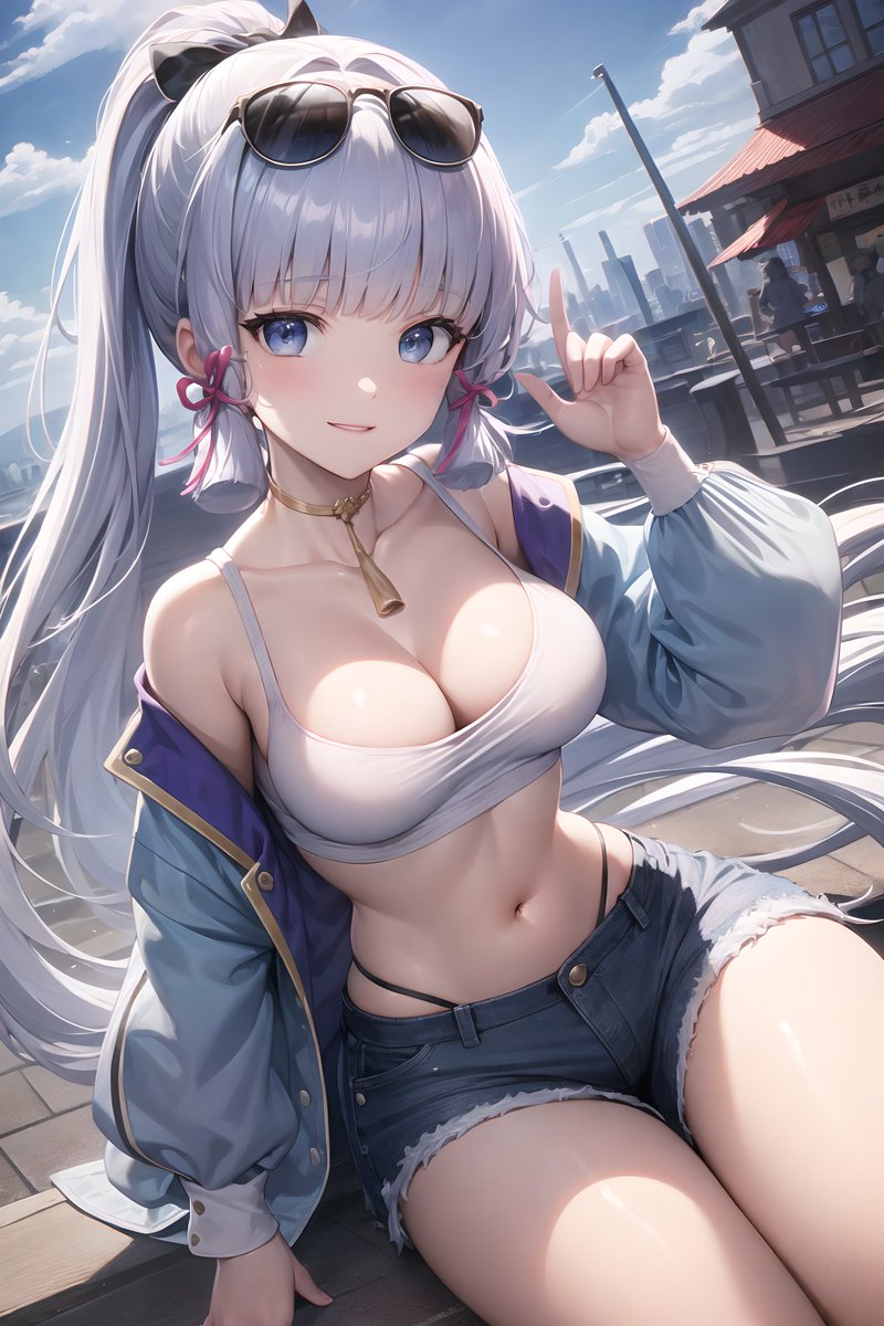 Kamisato Ayaka 
#AIArtwork #GenshinImpact #原神