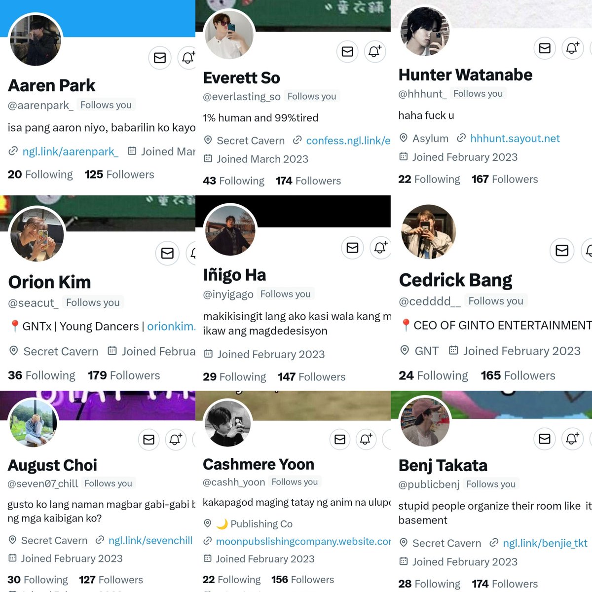 yakyuuult's tweet photo. Before anything else, I just want to greet these amazing peeps a really really happy second monthsarry! I am always grateful to have y'all in my life. Thank you for everything, and cheers to more months with all of you. Let us all grow together. Mahal ko kayo, housemates! <3 https://t.co/T9w29u2k0V