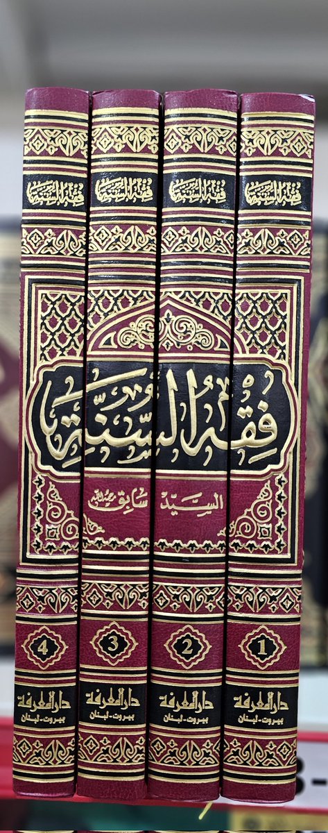 book_saller2023's tweet photo. "فقه السنة" للسيد سابق.
13 ر.ع https://t.co/ZynesOxFmZ