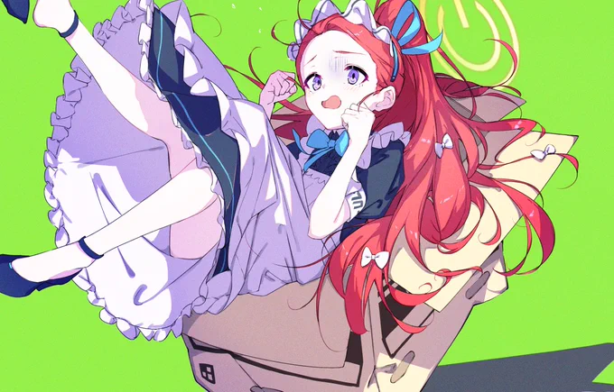 メイドユズ #ブルアカ