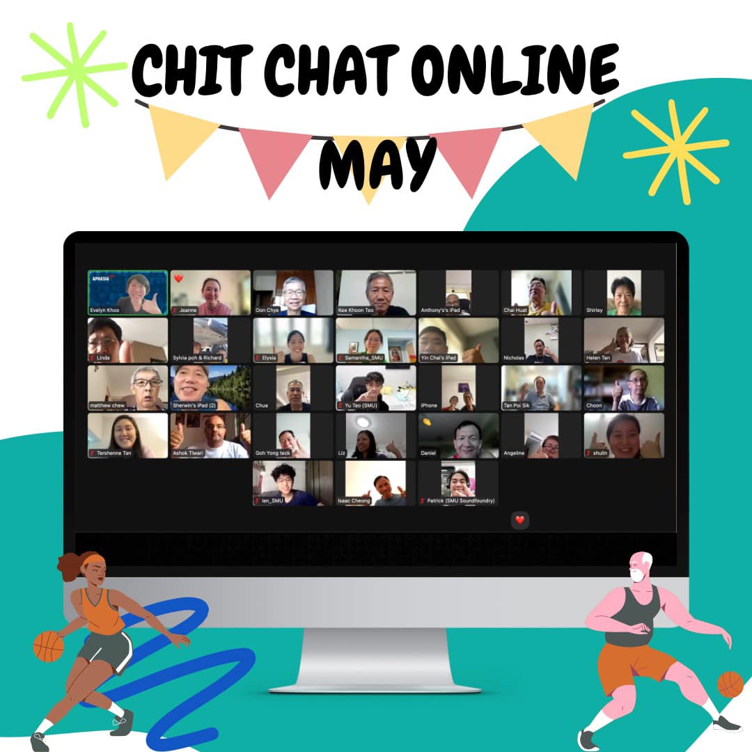 AphasiaSG's tweet photo. Looks like Singapore is in SEA games fever! With top sports stars in swimming and running, we are all glued to our screens. In our chit chat online, we took at look back at our past sporting heros and share how we keep fit. #aphasiaawareness #aphasia #community #speechtherapy https://t.co/s5BOChSYHQ