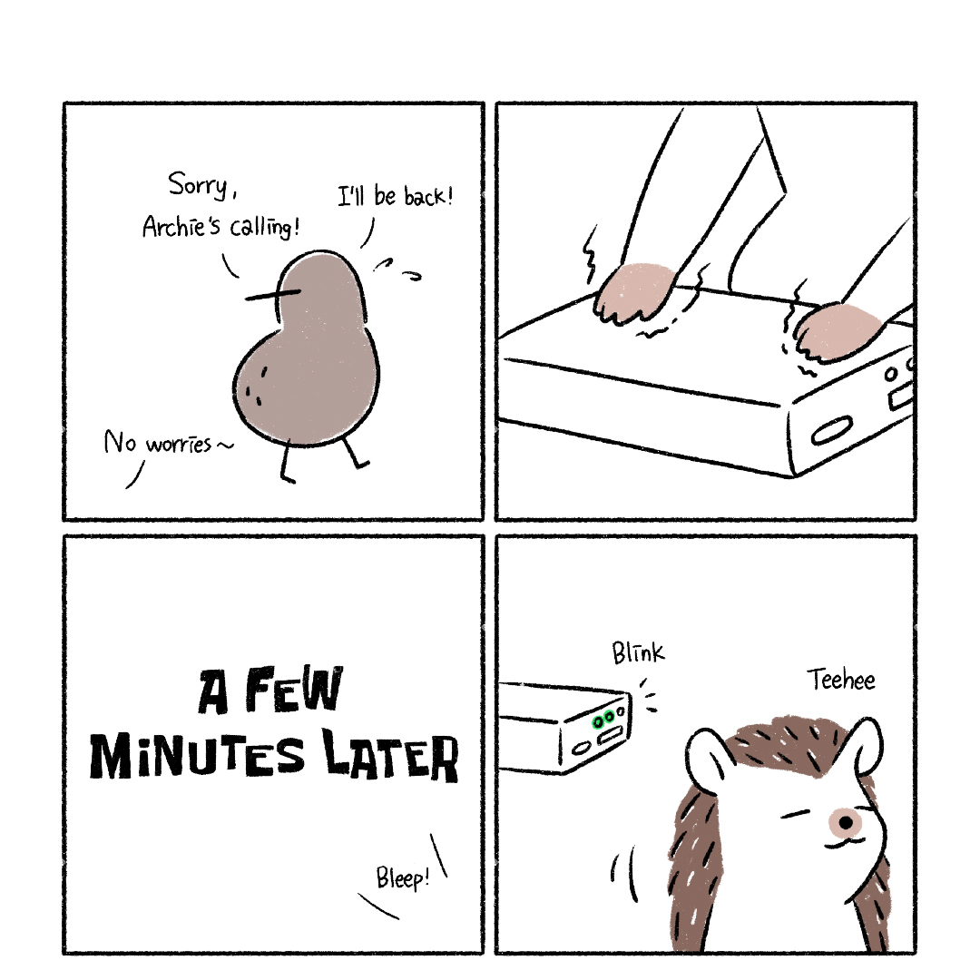 Lazytoon Ep43 If I'm not wrong
Do you guys think portable battery is the must have item?