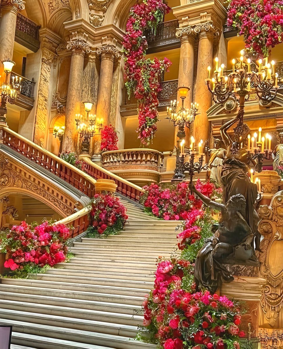 The Opera House in Paris, France 🇫🇷