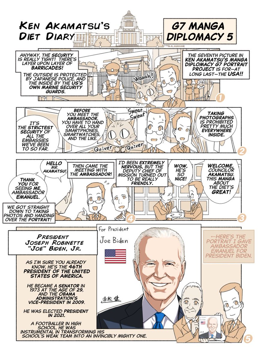 #G7_MANGA_DIPLOMACY
United States of America
President Joe Biden 