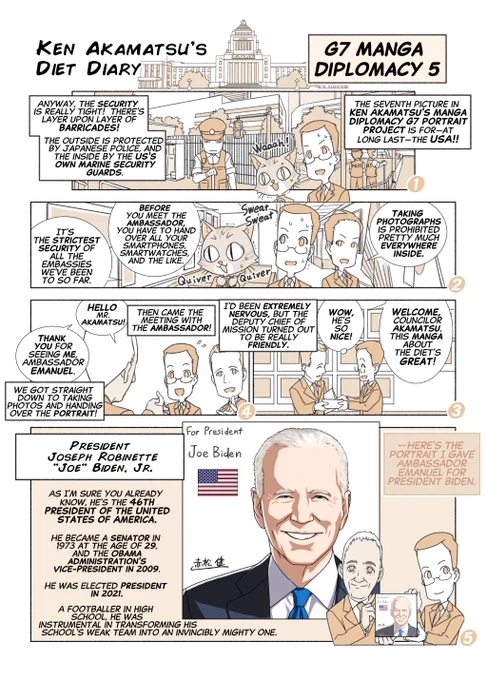 #G7_MANGA_DIPLOMACY
United States of America
President Joe Biden 