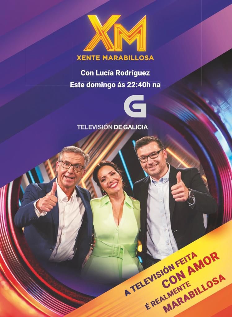 Esta noite tedes a <a href="/carlosbrollon/">Carlos Macía</a> e Terio Carrera, compañeiros do Faladoiro Futboleiro do GxD, nun espectacular #XenteMarabillosa, canda a gran <a href="/LuciaRodguezTV/">Lucía Rodríguez</a>.