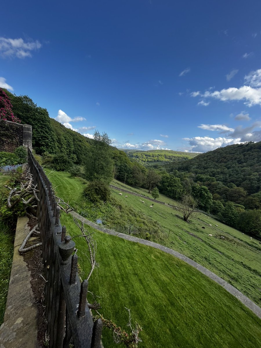 RebeccaSLewis's tweet photo. Back from an invigorating week with @arvonfoundation. We had a wonderfully supportive and playful group, fostered by @CaroBrothers &amp; @tobylitt.

Now to go through my pages of notes and ideas! @Lumb_Bank in May will always have my heart. https://t.co/f4suSapF5L