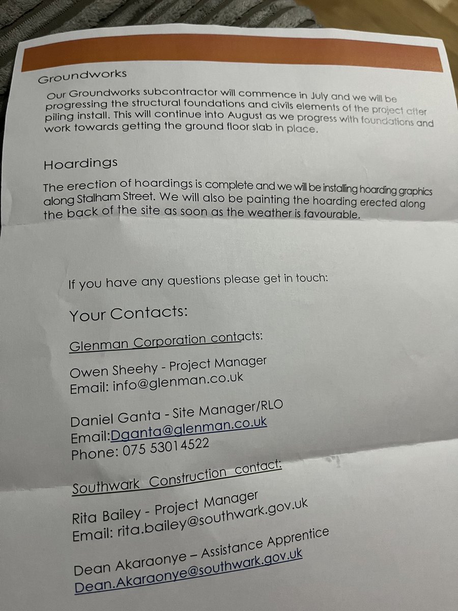 SayNoSlippers's tweet photo. So the nightmare starts again tomorrow. Piling starts early June which residents may ‘consider noisy’ and will last just over two weeks but will finish early July🤷‍♀️ overall this hell will be going on for a year &amp; half 🤯 https://t.co/qdfMcyWnAt