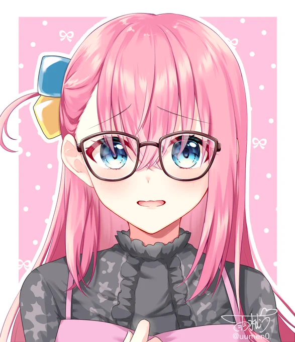 ぼっちちゃん × メガネ #ぼっち・ざ・ろっく