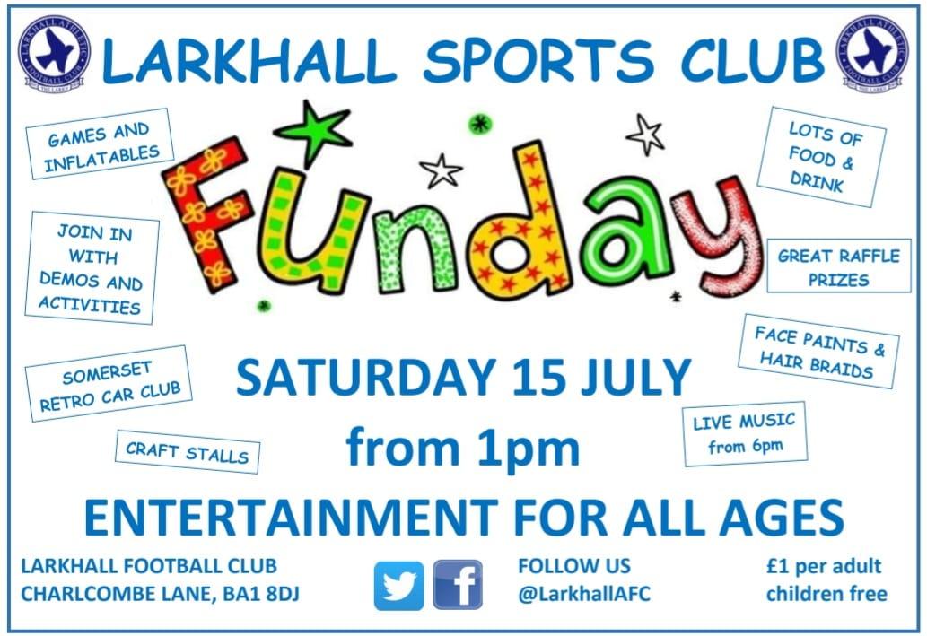 A date for your diaries - our annual fun day is coming up! Bring all your friends and family! <a href="/BathEcho/">Bath Echo</a> <a href="/RadioBathDAB/">Radio Bath</a> <a href="/WeLoveBath/">Love Bath</a>