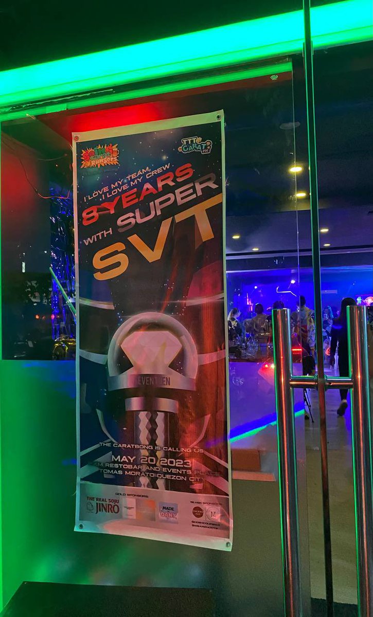 tttcaratph's tweet photo. A BIG THANK YOU TO ALL THE CARATS WHO JOINED US LAST NIGHT!  

We’re so happy we got to celebrate SEVENTEEN’s 8th anniversary with all of you. We hope you had fun, met new friends, and enjoyed the night! 

See you next year? 👀

 #CaratRangers_8thAnnivBeersleeve https://t.co/4sDNpq2ERf