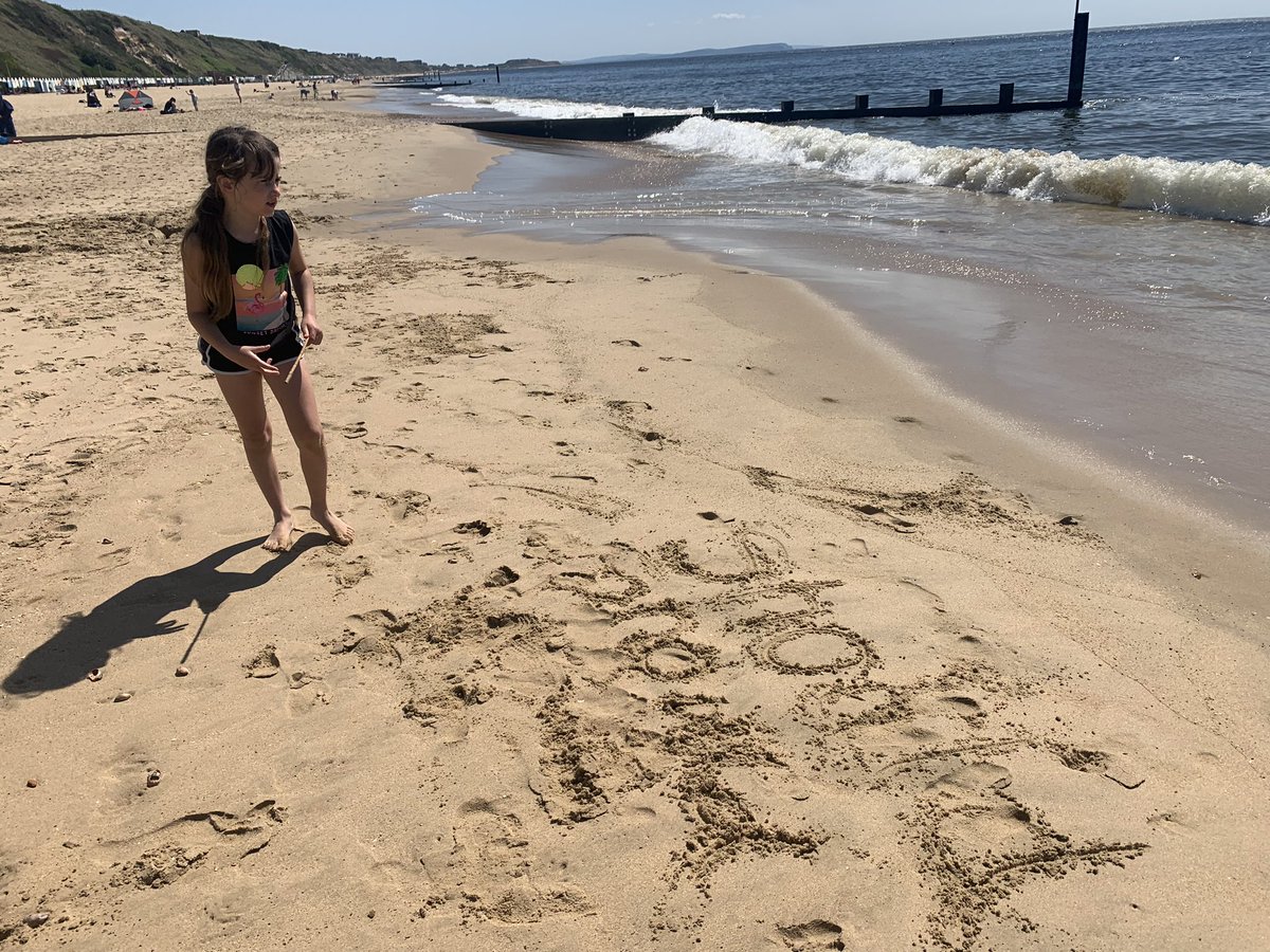 We decided to take this weeks homework to the beach and practice our spellings in the sand <a href="/AvonwoodYear3/">Avonwood Primary School Year 3 Team</a> <a href="/AvonwoodYear5/">Avonwood Primary School Year 5 Team</a> #lovewherewelive