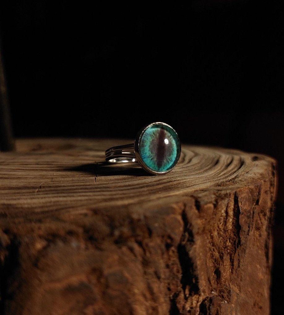 колечко, выполненное на заказ💚