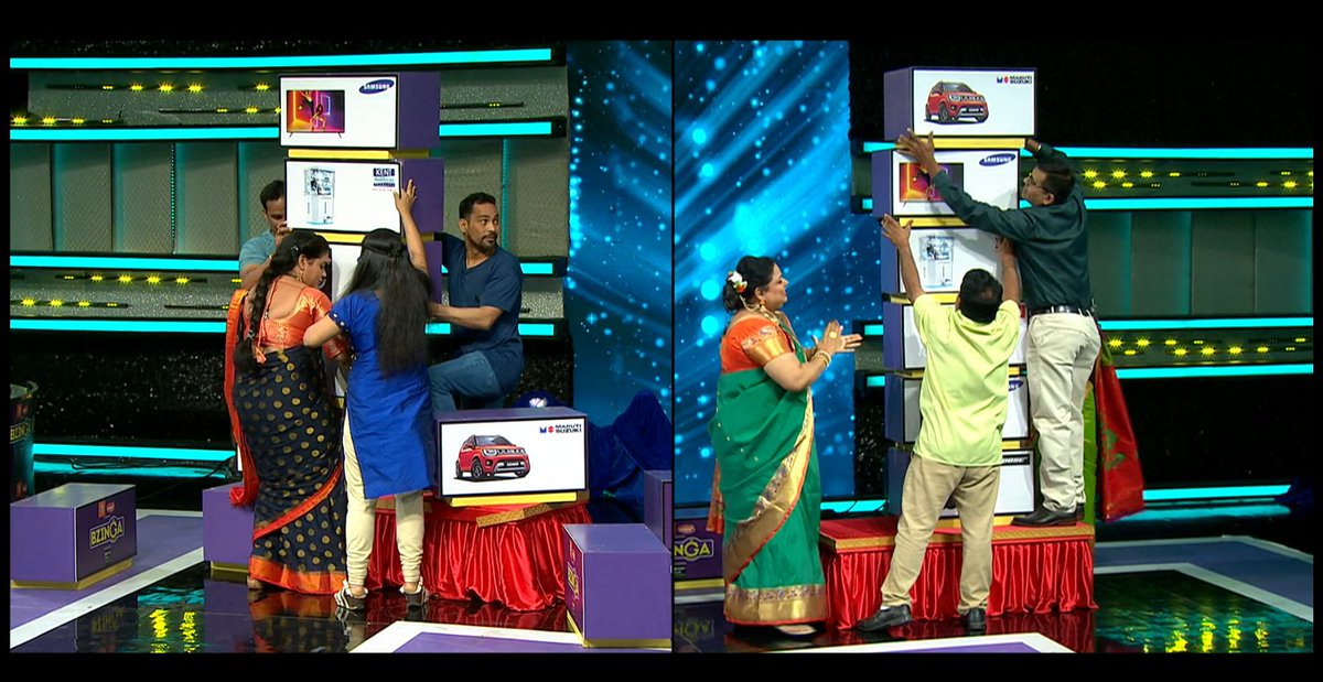 ZeeTV's tweet photo. Kaunsi team jeetegi yeh round? 😁 

#Bzinga https://t.co/uGBmHipZIk